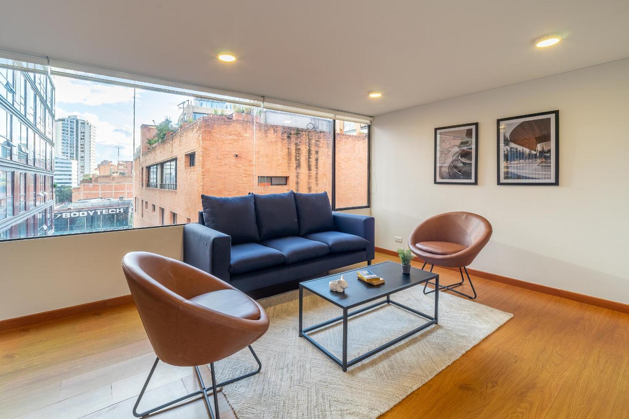 Penthouse Chicala Colombian Experience In Parque Virrey Apartment โบโกตา ภายนอก รูปภาพ