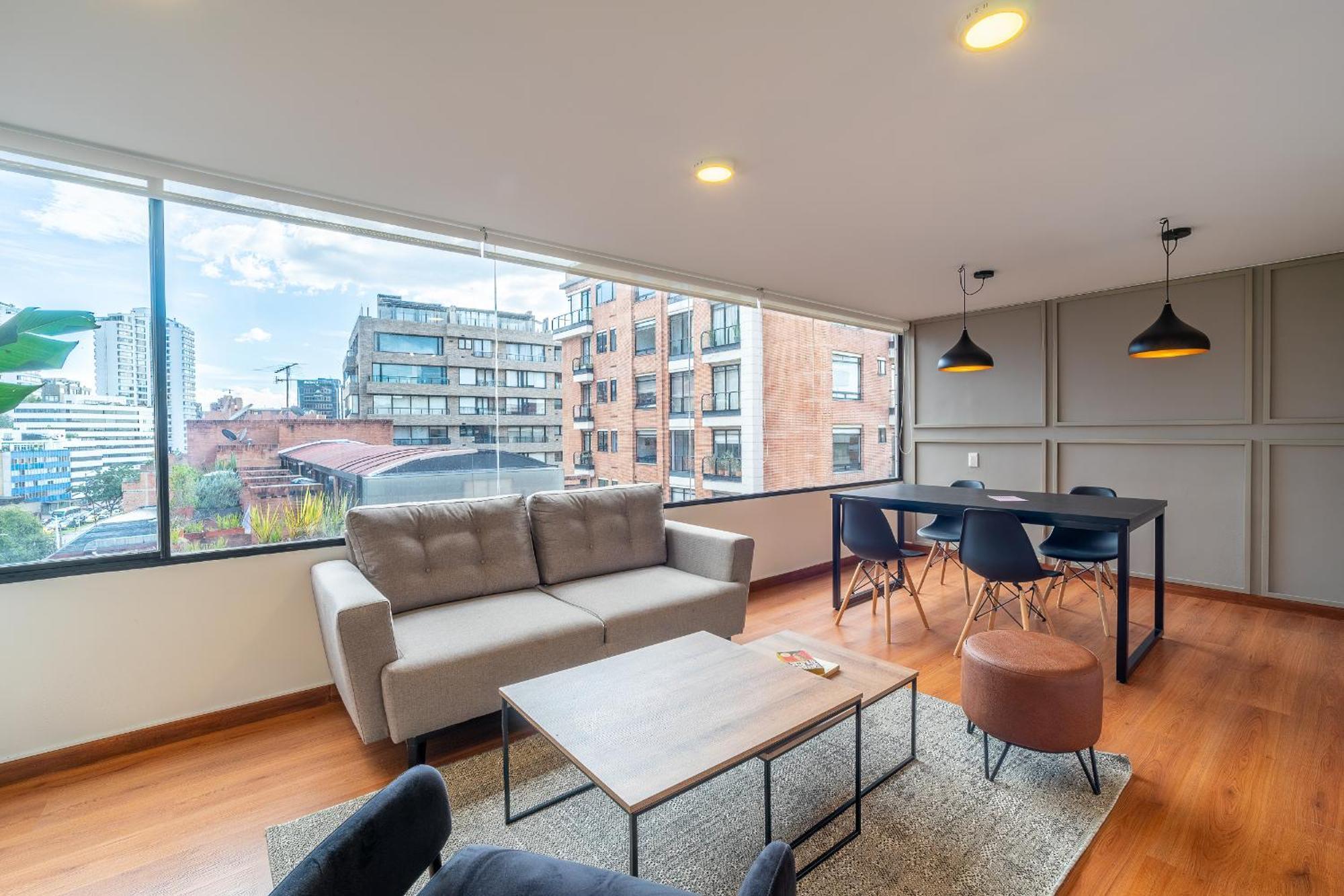 Penthouse Chicala Colombian Experience In Parque Virrey Apartment โบโกตา ภายนอก รูปภาพ