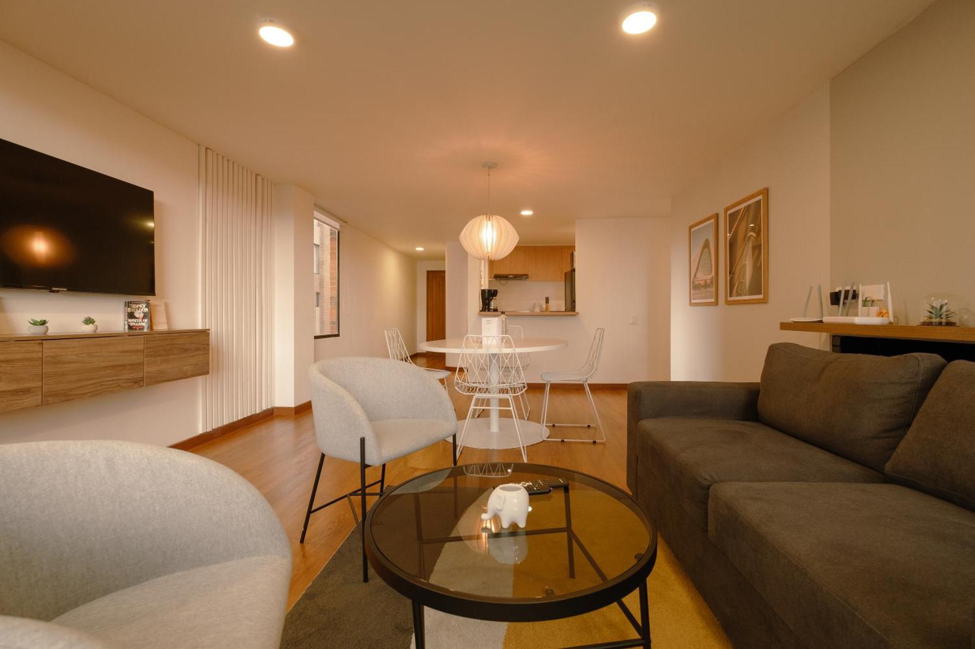 Penthouse Chicala Colombian Experience In Parque Virrey Apartment โบโกตา ภายนอก รูปภาพ