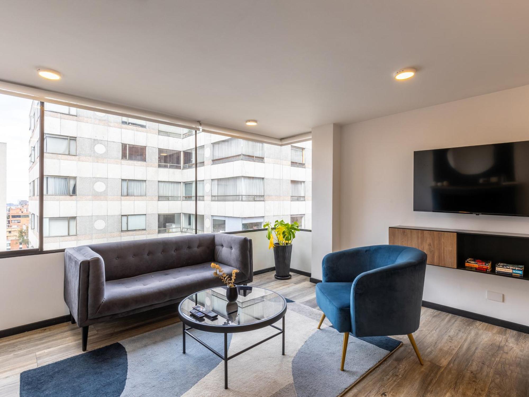 Penthouse Chicala Colombian Experience In Parque Virrey Apartment โบโกตา ภายนอก รูปภาพ