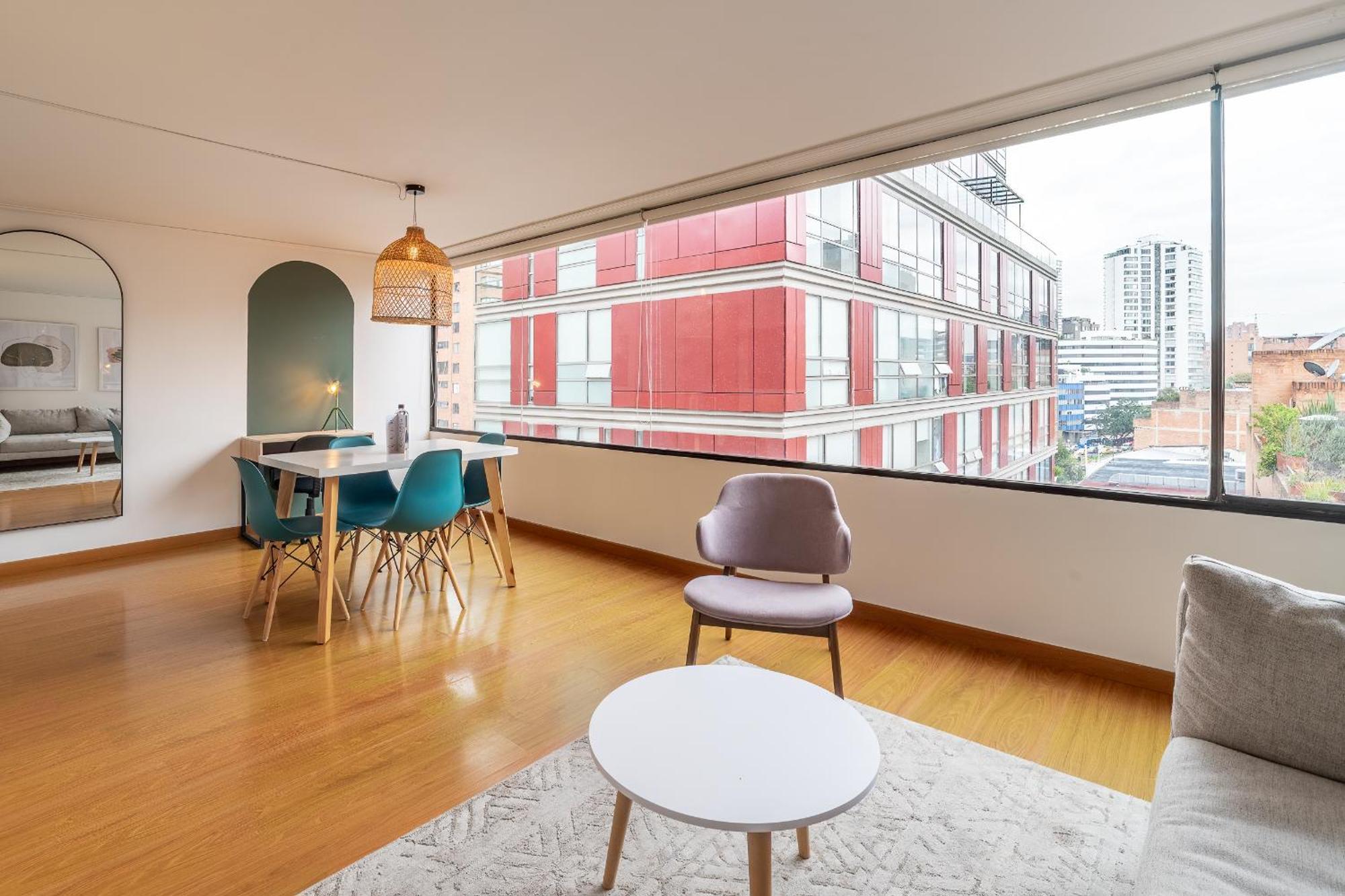 Penthouse Chicala Colombian Experience In Parque Virrey Apartment โบโกตา ภายนอก รูปภาพ
