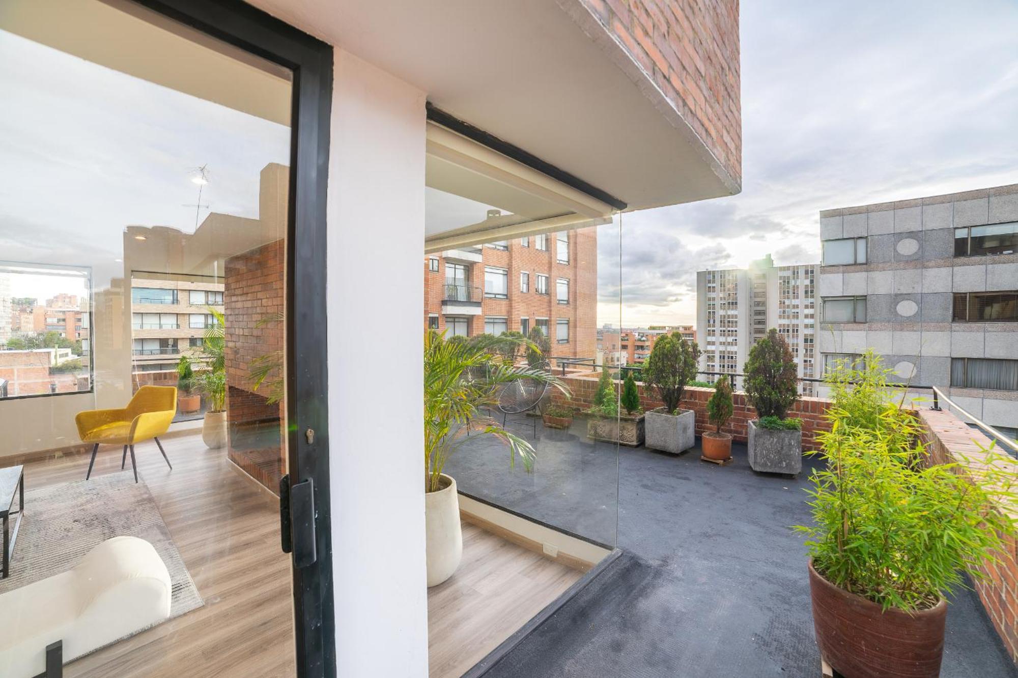 Penthouse Chicala Colombian Experience In Parque Virrey Apartment โบโกตา ภายนอก รูปภาพ