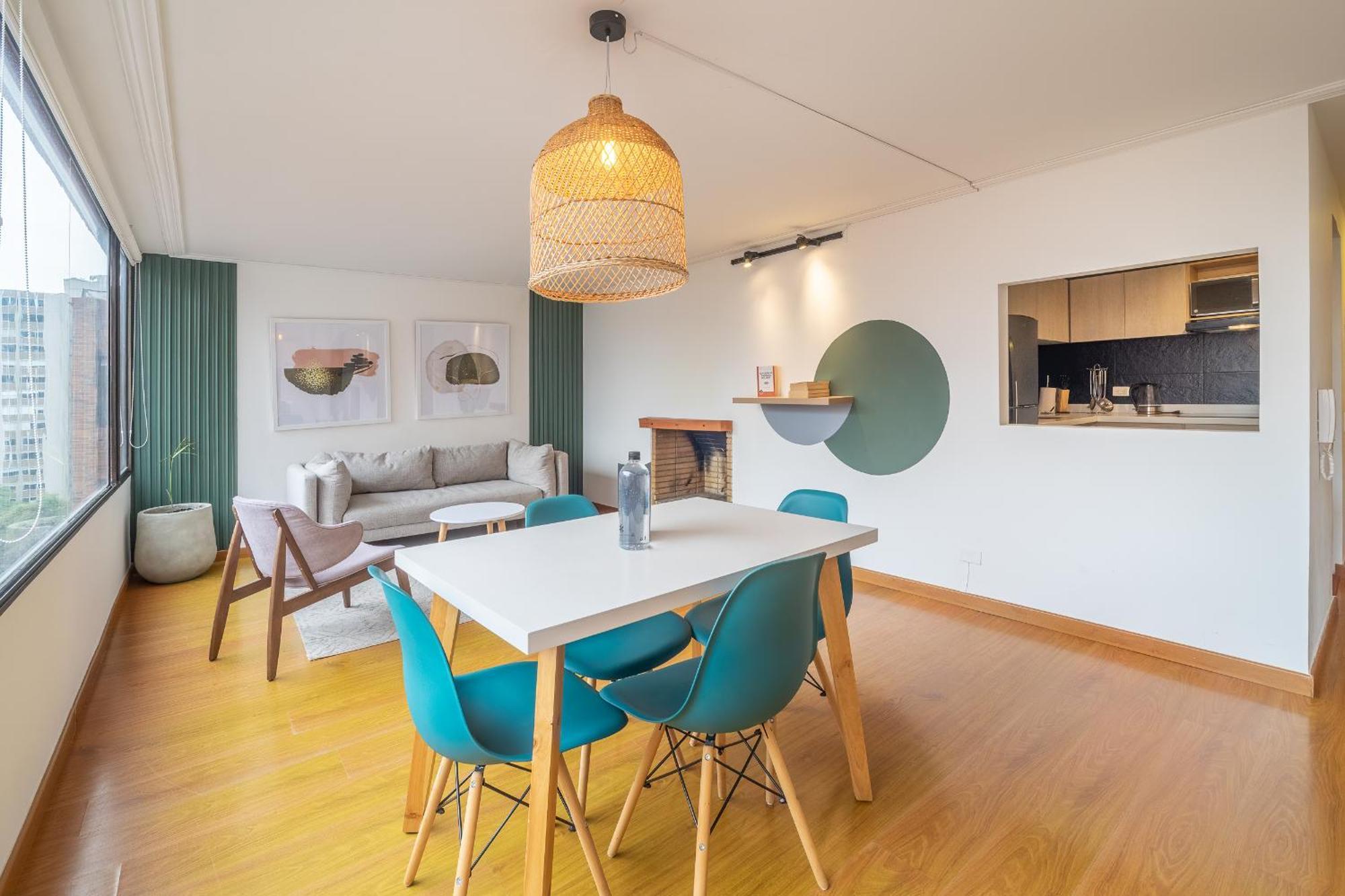 Penthouse Chicala Colombian Experience In Parque Virrey Apartment โบโกตา ภายนอก รูปภาพ